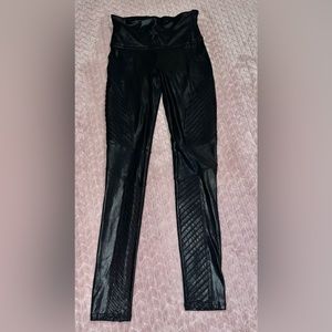 SPANX Faux Leather Leggings